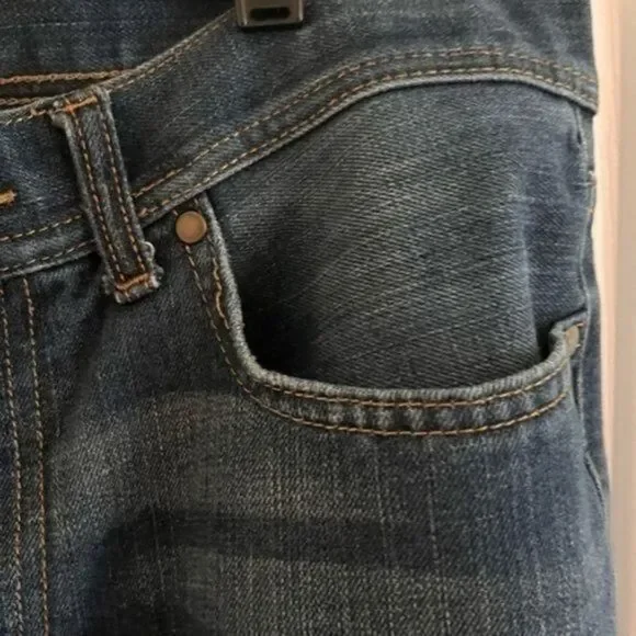 Apt 9  dark wash slim fit jeans. Size 34-30. Very Gently used - Picture 5 of 5